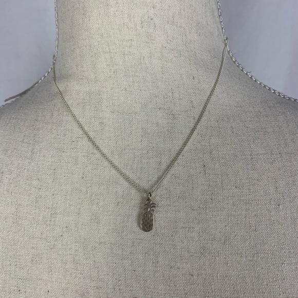 Sterling silver pineapple necklace - Picture 1 of 5